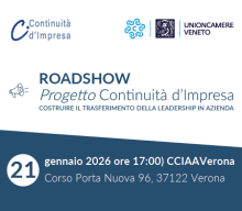 Road show 21 gennaio continuità d'impresa